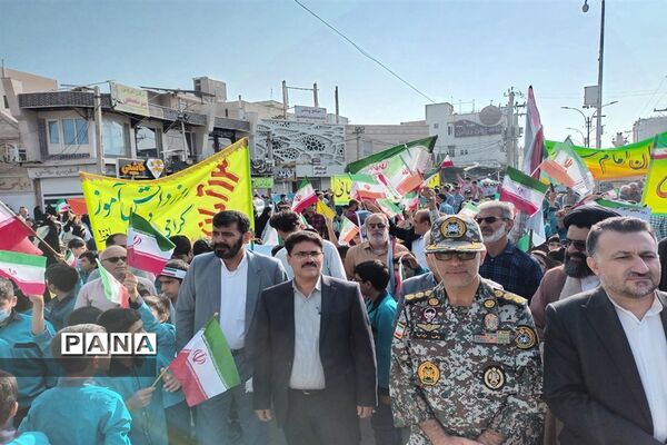 برگزاری راهپیمایی یوم الله 13 آبان در شهرستان بهبهان
