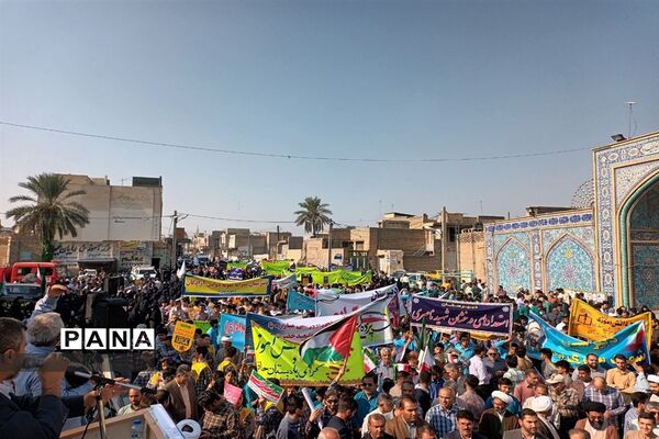 برگزاری راهپیمایی یوم الله 13 آبان در شهرستان بهبهان
