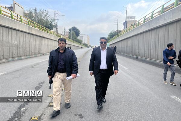 راهپیمایی سیزده آبان در شهر ایلام