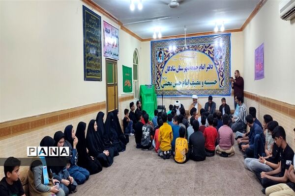 دیدار دانش‌آموزان شادگان با امام جمعه