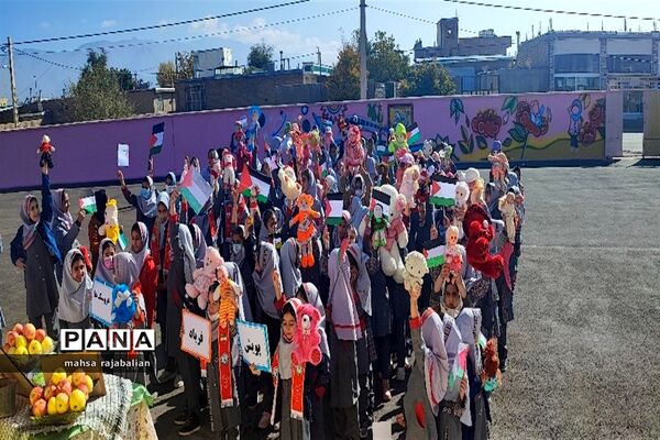 راهپیمایی سیزده آبان در شهرستان اقلید