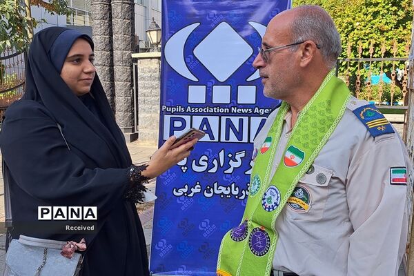 حضور پرشور فرهنگیان و دانش‌آموزان آذربایجان غربی در راهپیمایی 13 آبان
