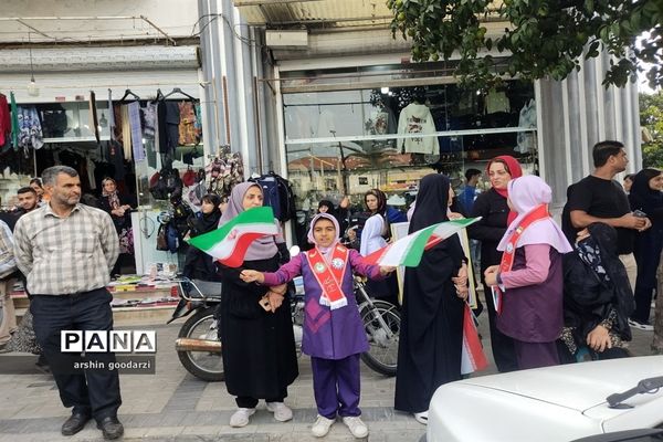 راهپیمایی 13آبان در بابلسر