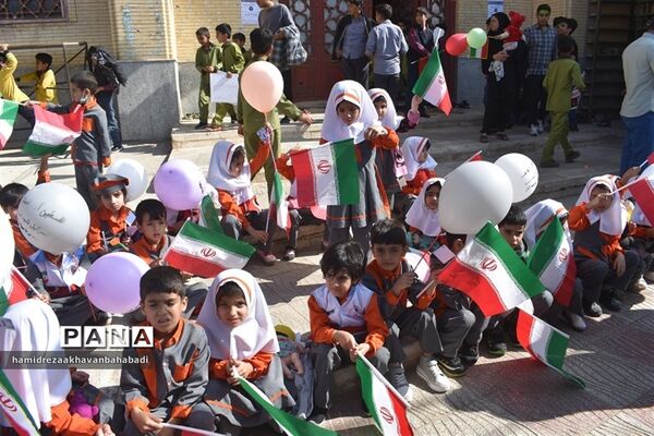 راهپیمائی  یوم الله سیزدهم آبان دربهاباد یزد