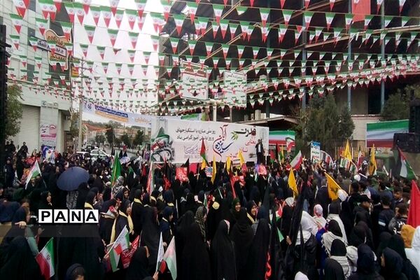راهپیمایی یوم الله 13 آبان در استان البرز
