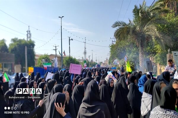 راهپیمایی روز استکبار‌ستیزی درشوشتر