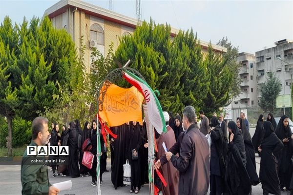 اعزام دانش‌آموزان شهرستان نور به دیار شهدا