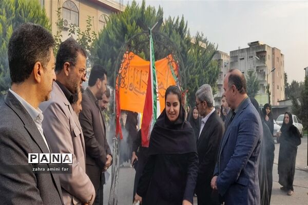 اعزام دانش‌آموزان شهرستان نور به دیار شهدا