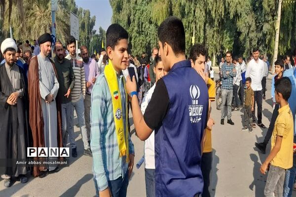 راهپیمایی ۱۳ آبان در هویزه