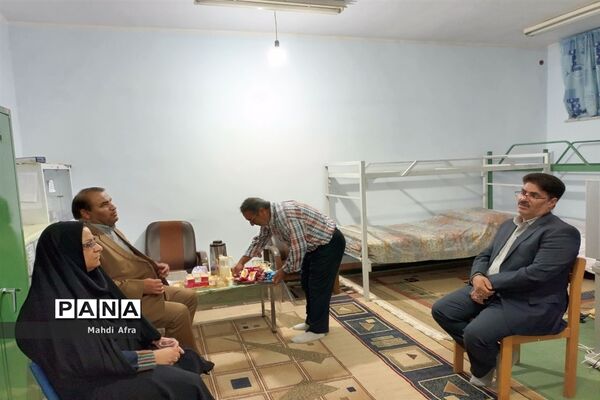 بازدید از مدارس شبانه‌روزی شهرستان بهبهان