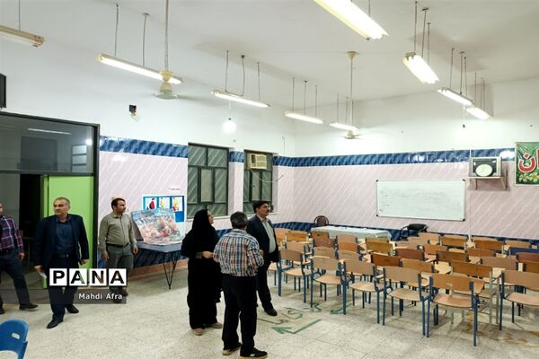 بازدید از مدارس شبانه‌روزی شهرستان بهبهان