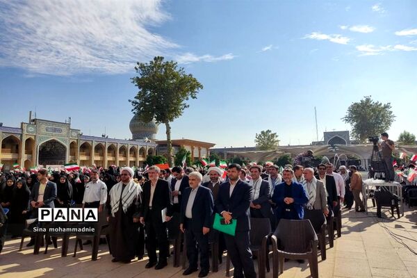 مراسم  یادواره شهدای دانش‌آموز در شیراز