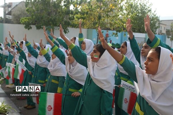 نواختن زنگ استکبارستیزی و پویش فریاد عروسک‌ها در گلوگاه