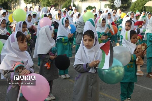 نواختن زنگ استکبارستیزی و پویش فریاد عروسک‌ها در گلوگاه