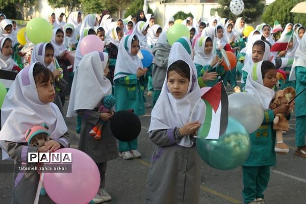 نواختن زنگ استکبارستیزی و پویش فریاد عروسک‌ها در گلوگاه