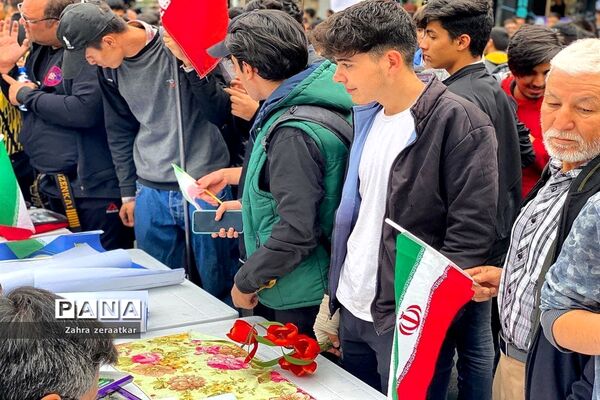 راهپیمایی سیزده آبان در مشهد