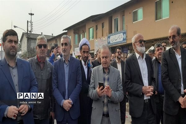 حماسه حضور ۱۳ آبان در نور