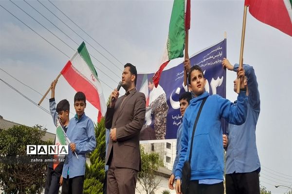 حماسه حضور ۱۳ آبان در نور