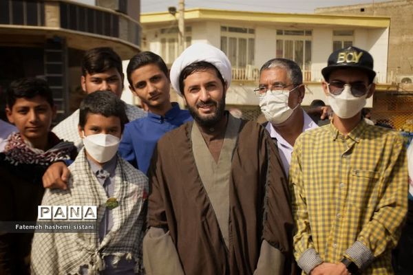 راهپیمایی سیزده آبان در زابل