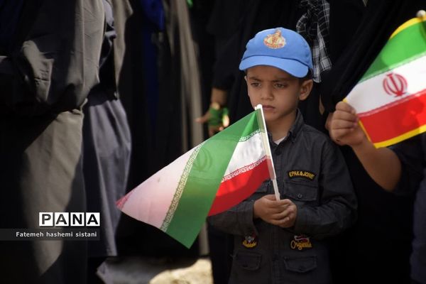 راهپیمایی سیزده آبان در زابل