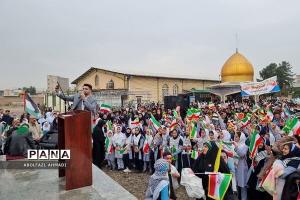 راهپیمایی سیزدهم آبان در فشافویه