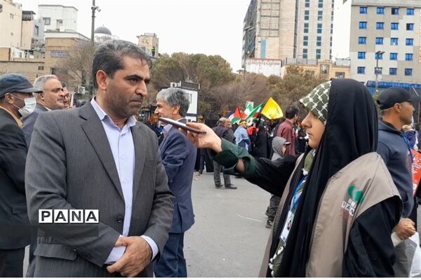 راهپیمایی 13 آبان در مشهد