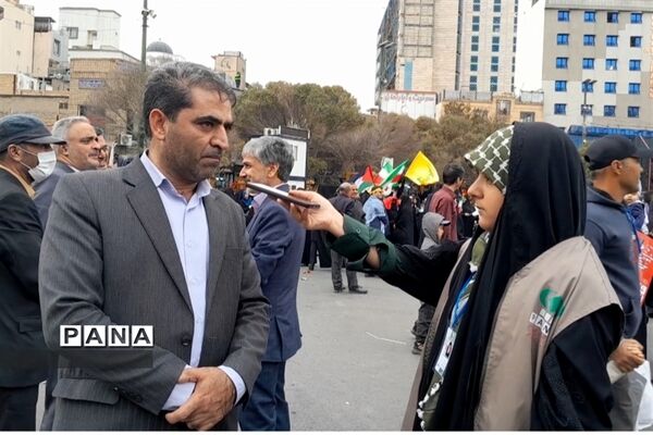 راهپیمایی 13 آبان در مشهد