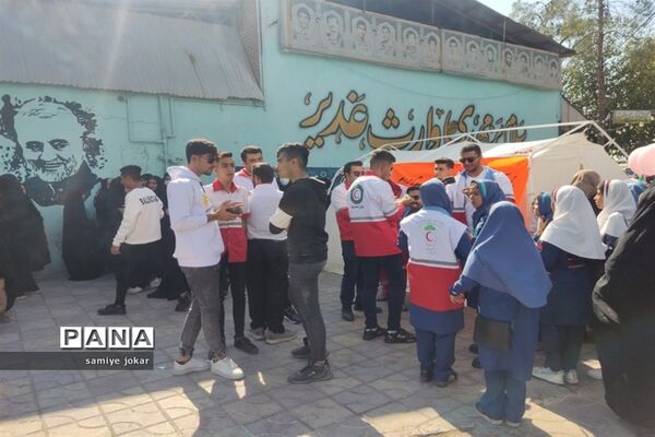 راهپیمایی 13 آبان در سروستان
