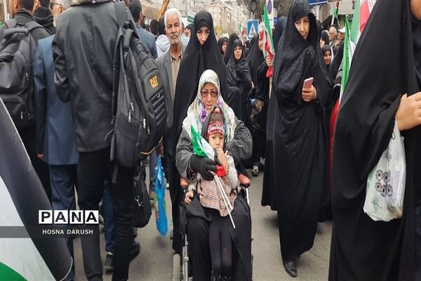 راهپیمایی 13 آبان در مشهد