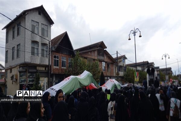 راهپیمایی 13آبان  در املش