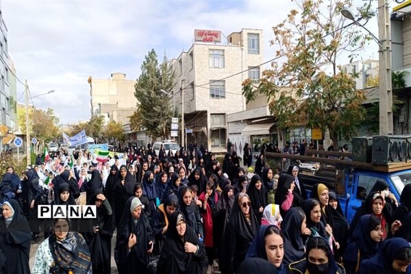 راهپیمایی ۱۳ آبان در خرمدره