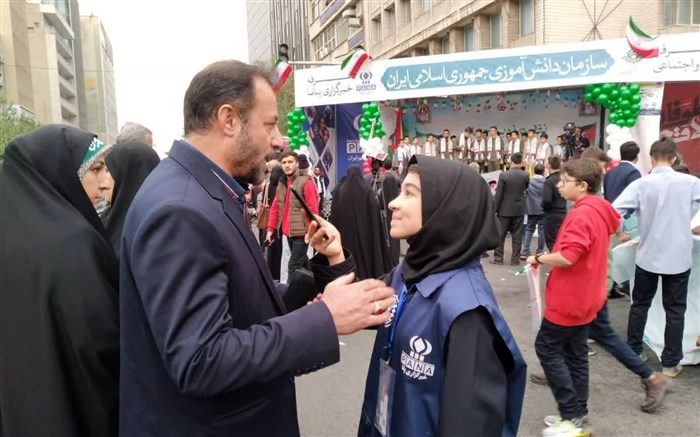 حمایت از فلسطین با حضور حداکثری دانش‌آموزان در منطقه ٢ تهران