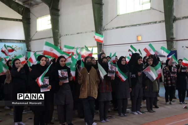 مراسم یادواره‌ی شهدا در شهرستان مانه و سملقان