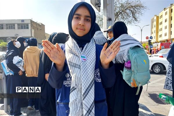 راهپیمایی 13 آبان در فارس