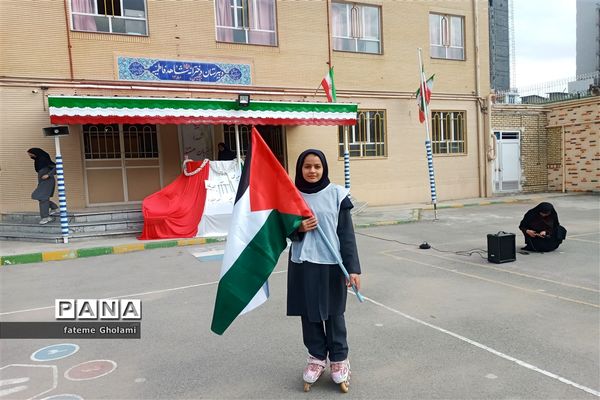 برگزاری مراسم المپیاد ورزشی و 13آبان در دبیرستان شاهد فاطمیه (س)