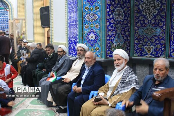 تجمع دانش‌آموزان انقلابی در مسجد جامع دلیجان