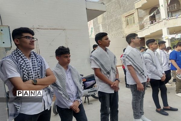 رویداد ملی چفیه‌های بهشتی در مدارس شادگان