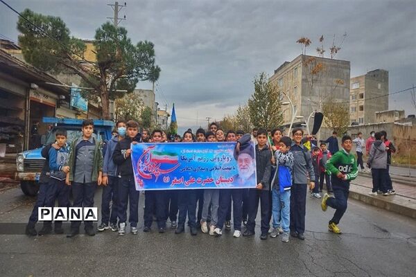 راهپیمایی بزرگ یوم اللّه 13 آبان در اشتهارد