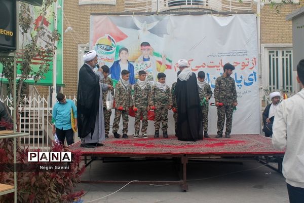 خروش طوفانی مردم قم در راهپیمایی روز ملی مبارزه با استکبار جهانی-1