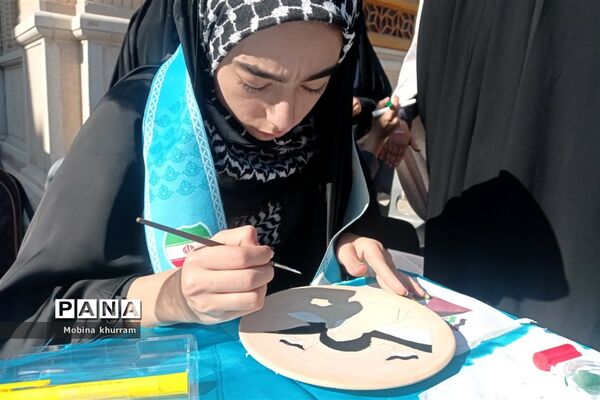 تجمع دانش‌آموز خبرنگاران پانا به‌مناسبت دهه گرامیداشت شهدای دانش‌آموز