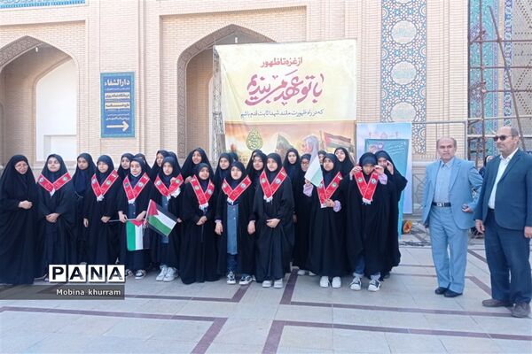 تجمع دانش‌آموز خبرنگاران پانا به‌مناسبت دهه گرامیداشت شهدای دانش‌آموز