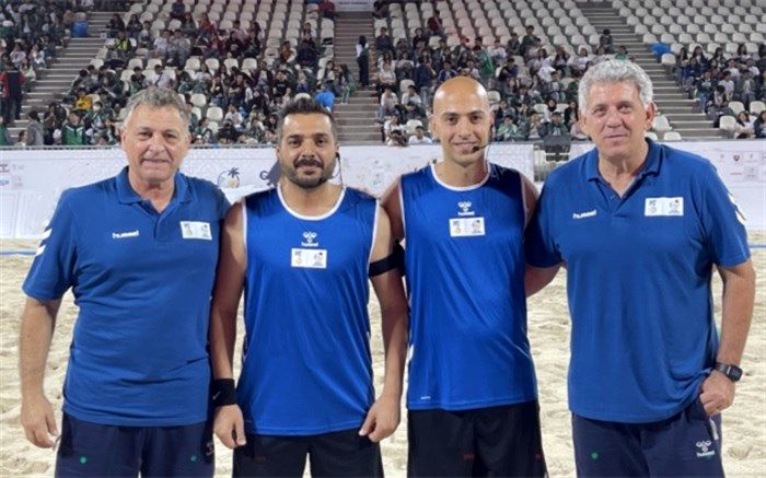 پایان تور هندبال ساحلی جهان با سوت کوبل داوری ایران