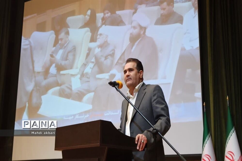 مراسم بزرگداشت شهدای خبرنگار جبهه مقاومت  در اهواز