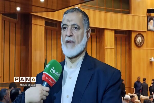 مراسم بزرگداشت شهدای خبرنگار جبهه مقاومت  در اهواز