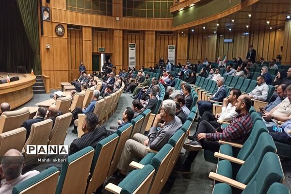 مراسم بزرگداشت شهدای خبرنگار جبهه مقاومت  در اهواز