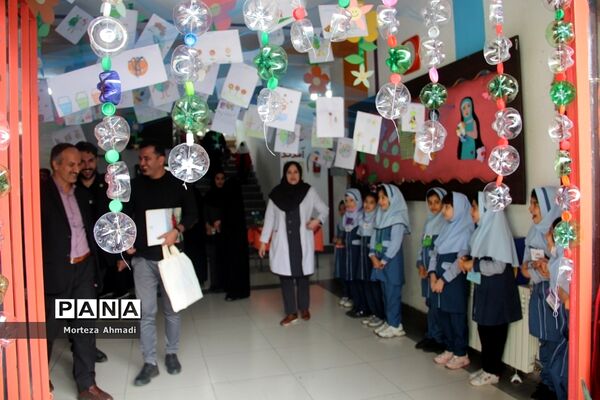 افتتاح خانه‌های محیط زیست و نواختن زنگ بهداشت در دبستان ام‌البنین یک ناحیه‌یک شهرری