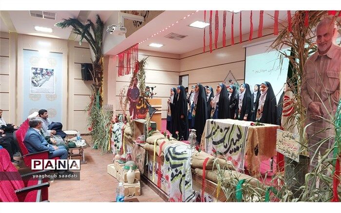 برگزاری یادواره 32 شهید دانش آموز در فیروزه