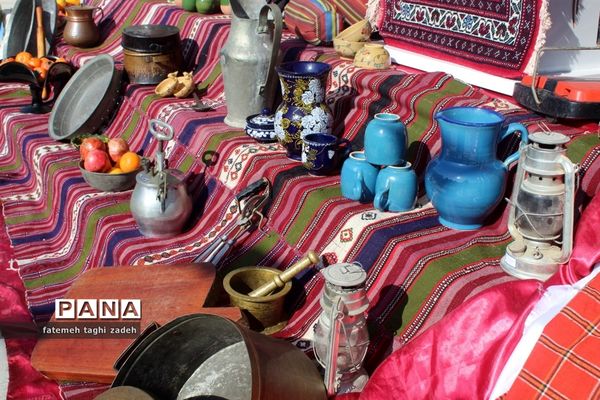 مراسم هفته ملی مازندران در دبیرستان مائده گلوگاه