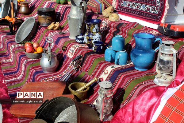 مراسم هفته ملی مازندران در دبیرستان مائده گلوگاه