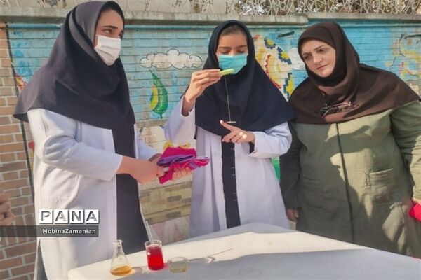 بزرگداشت روز آزمایشگاه در دبیرستان شاهد شهید حمامی